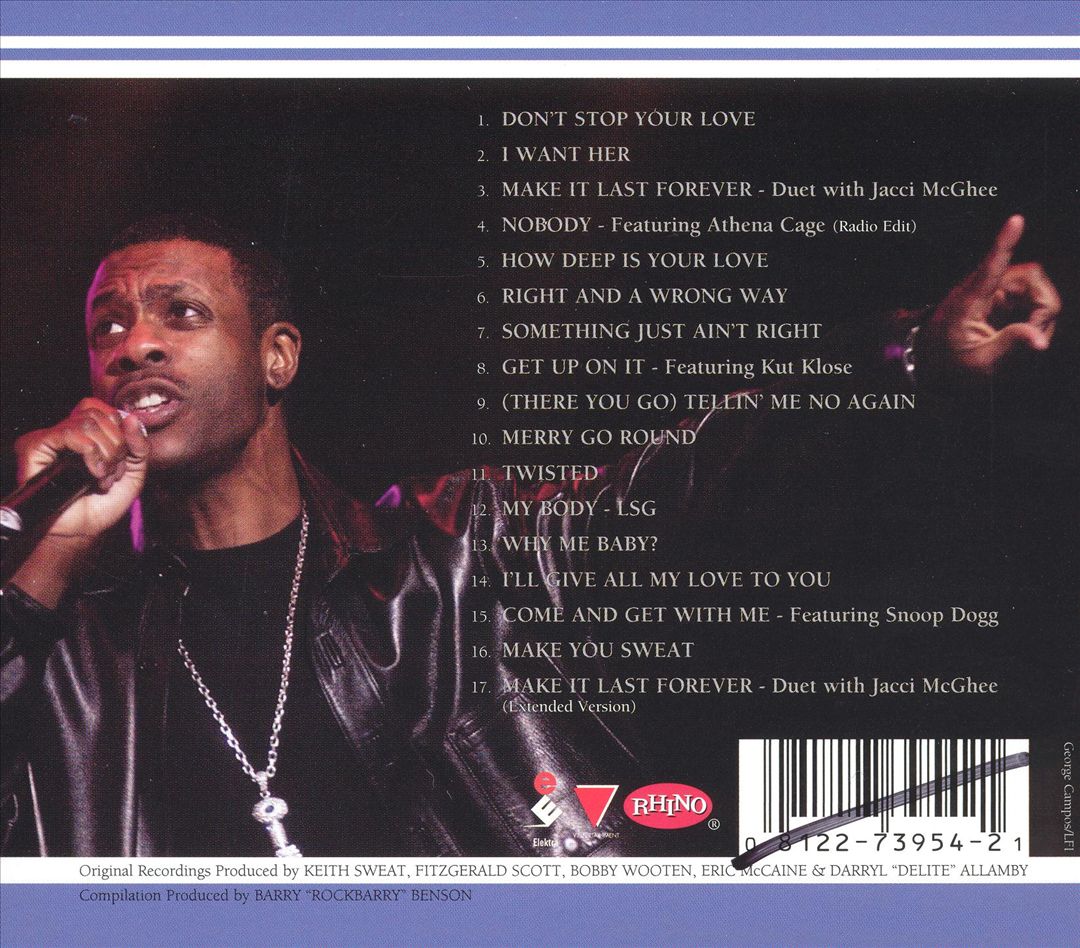 Best of Keith Sweat: Make You Sweat cover art