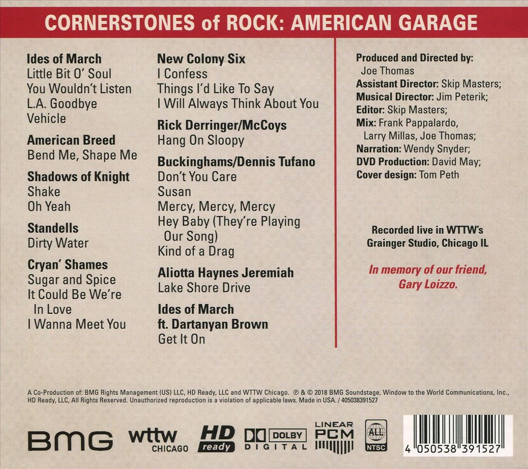 Cornerstones of Rock: American Garage cover art