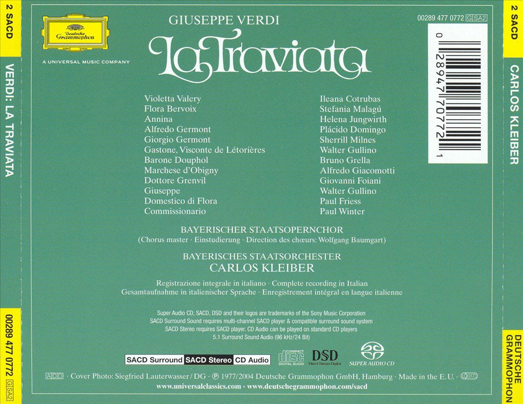 Giuseppe Verdi: La Traviata cover art