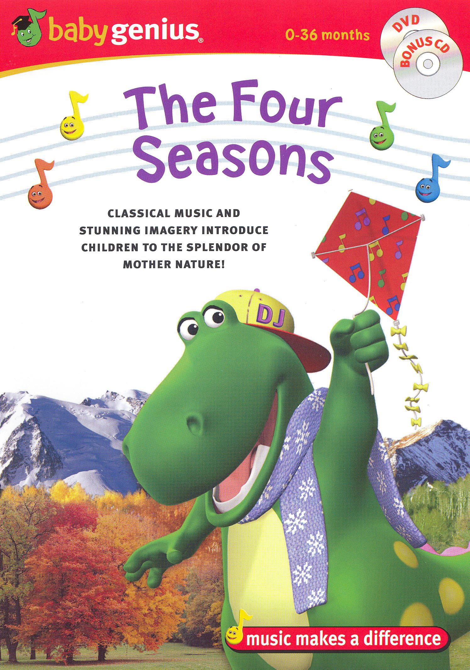 Baby Genius: The Four Seasons [DVD/CD] [With CD Wallet] cover art