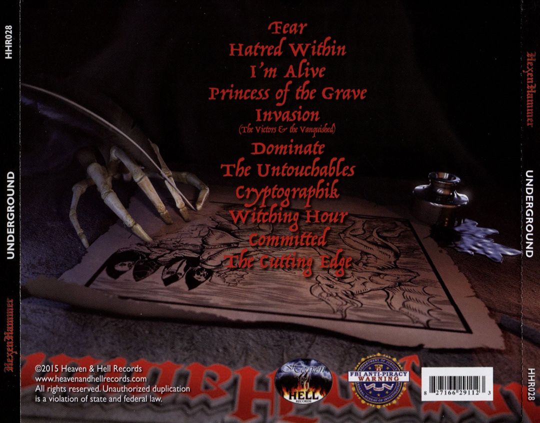 Underground cover art