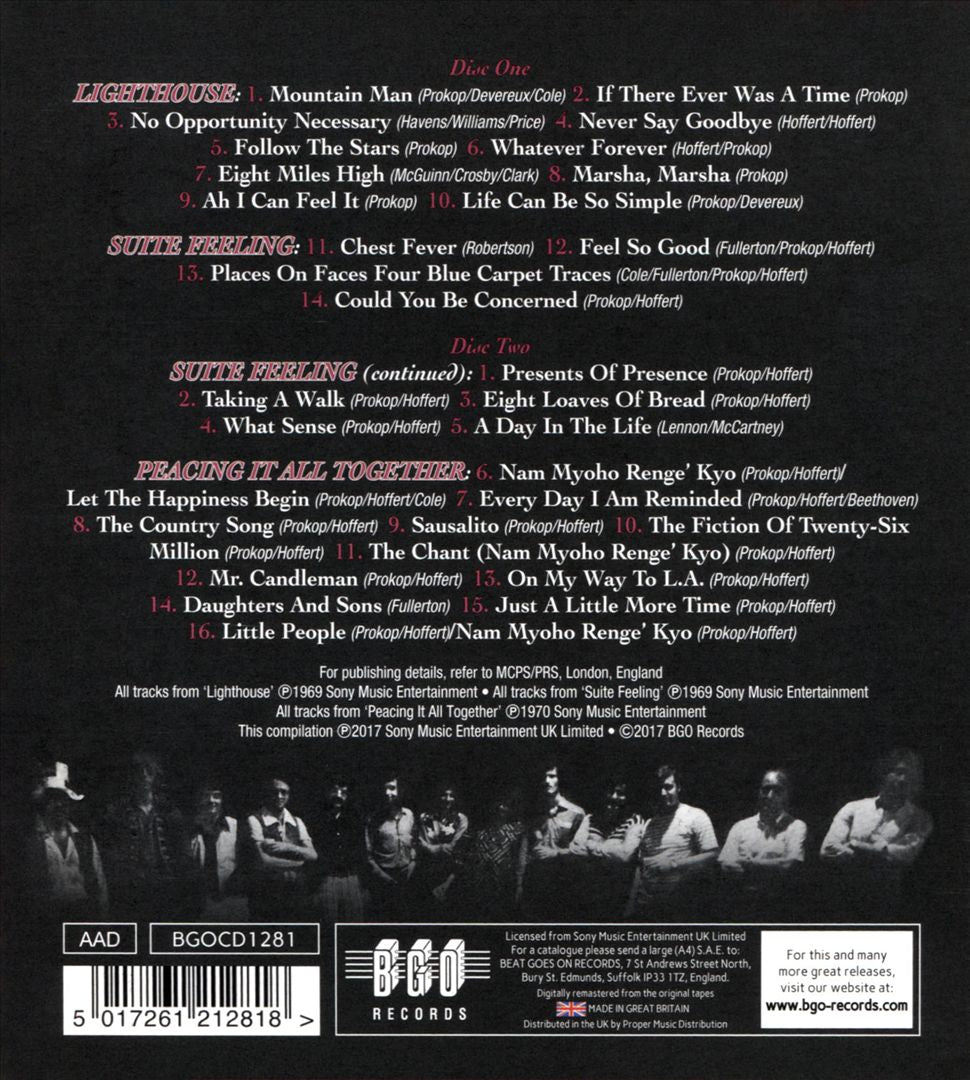 Lighthouse/Suite Feeling/Peacing It All cover art