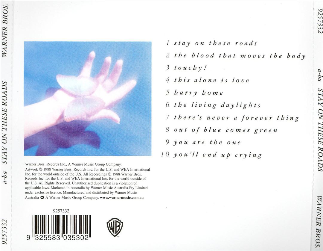Stay on These Roads cover art