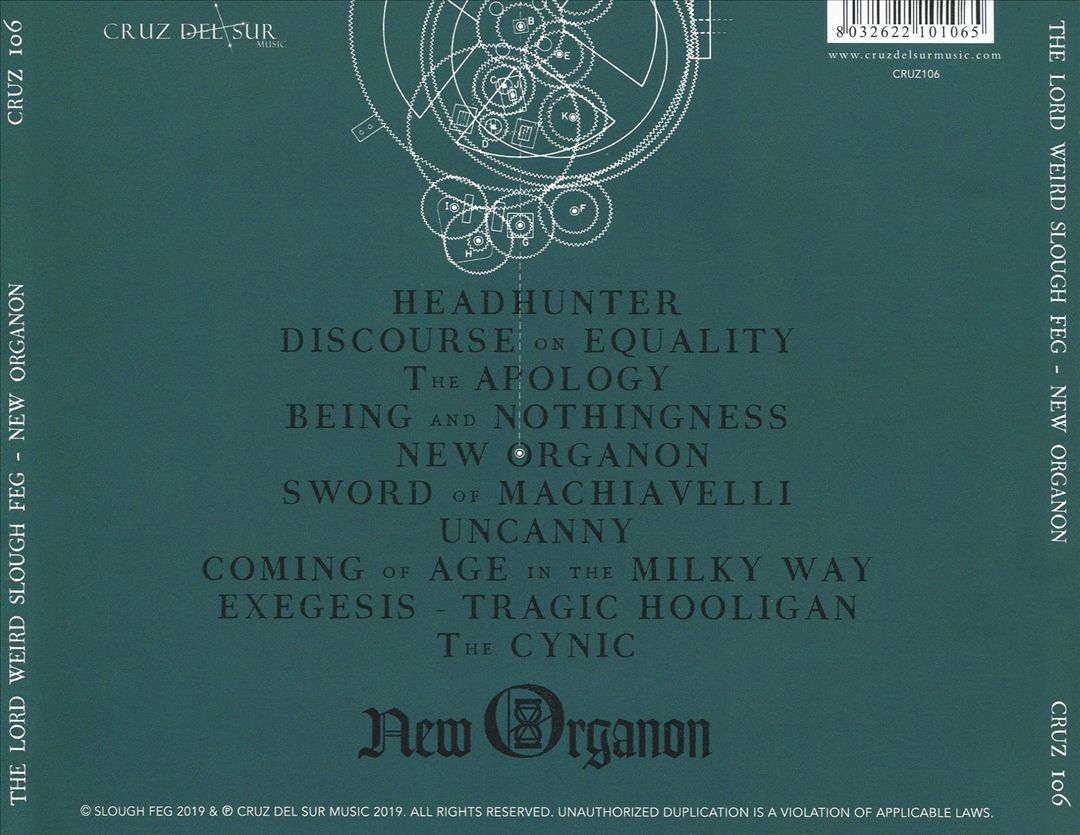 New Organon cover art