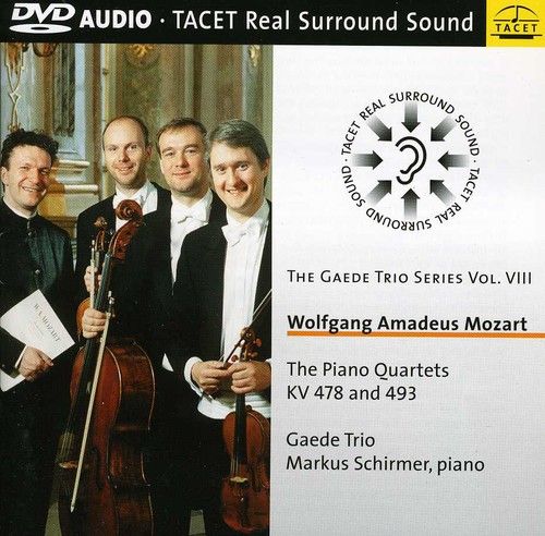 Mozart: The Piano Quartets KV 478 and 493 cover art