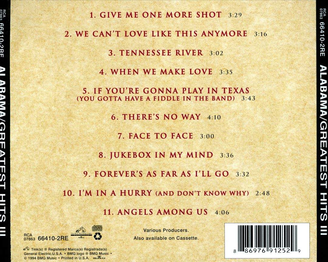 Greatest Hits, Vol. 3 cover art