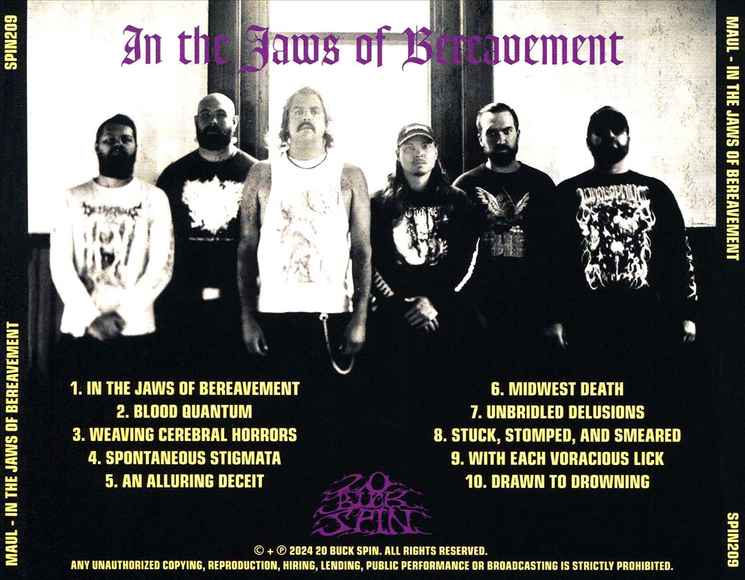 In the Jaws of Bereavement cover art