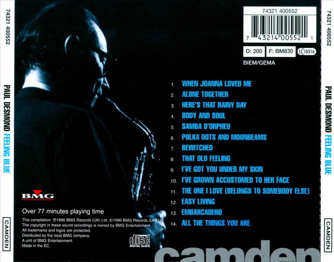 Feeling Blue cover art