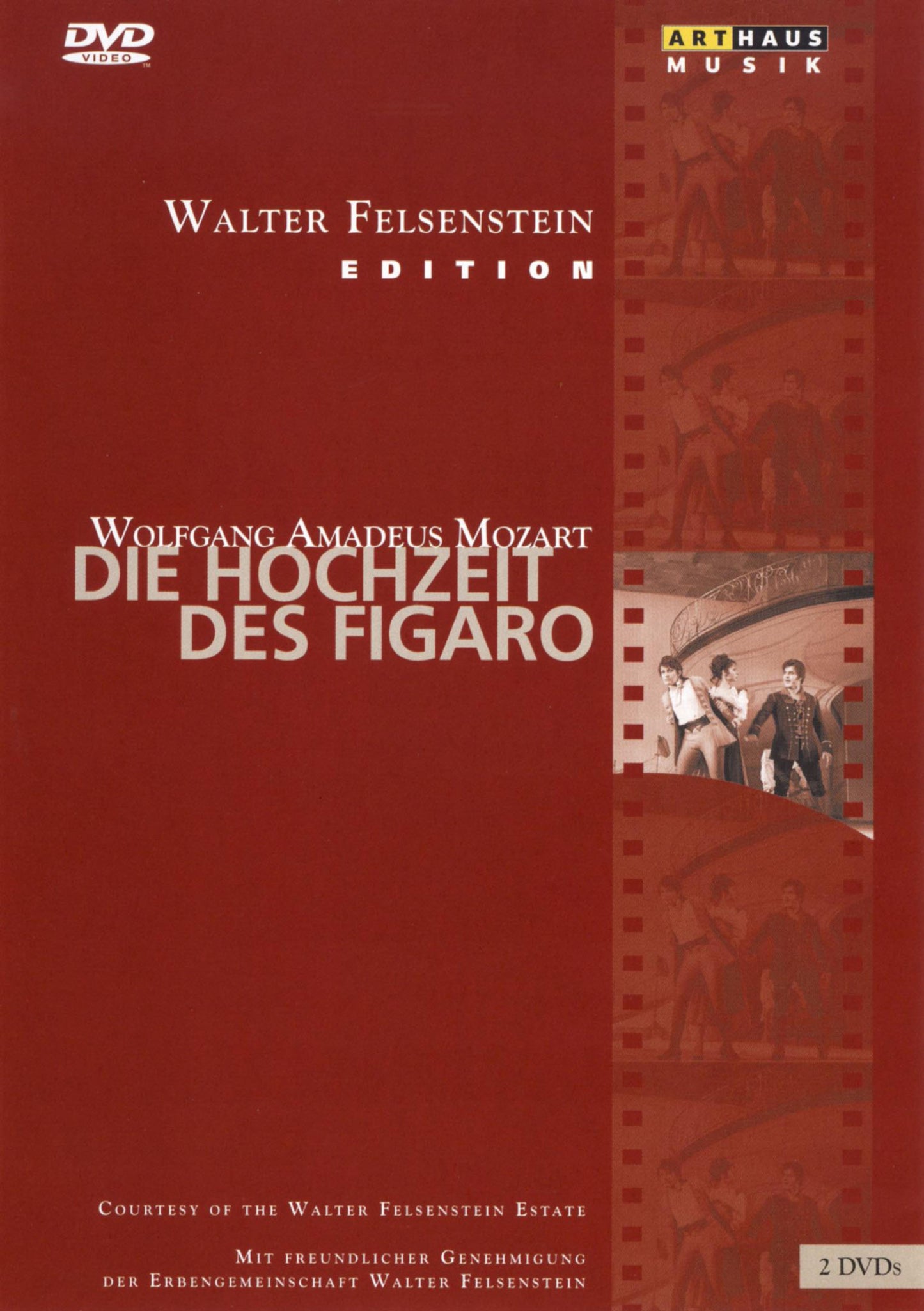 Wolfgang Amadeus Mozart - Le Nozze Di Figaro (2 Dvd) cover art