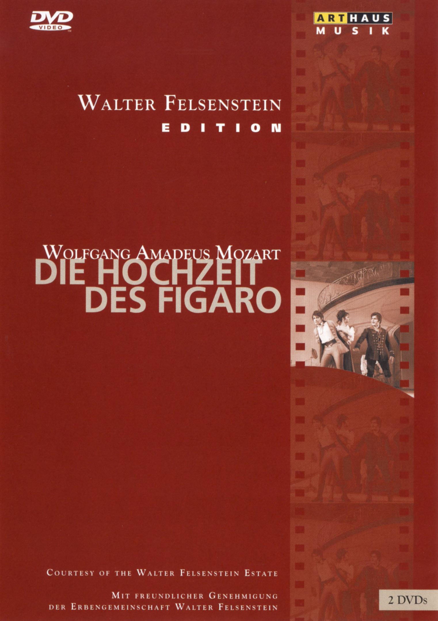 Wolfgang Amadeus Mozart - Le Nozze Di Figaro (2 Dvd) cover art