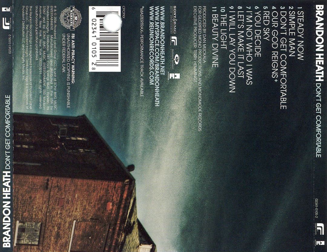 Don't Get Comfortable cover art
