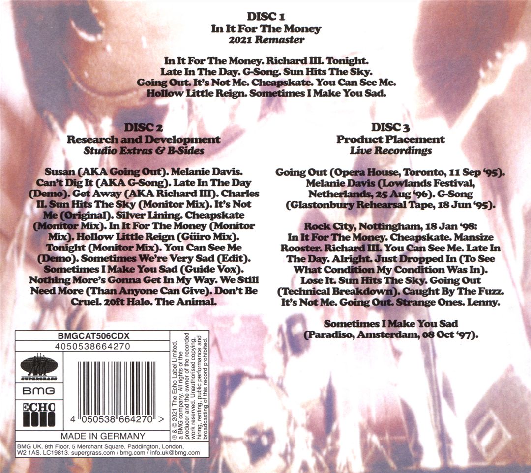In It for the Money [Deluxe Expanded Edition] cover art