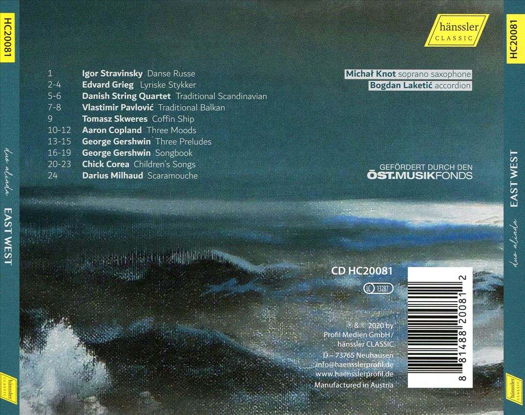 East West cover art