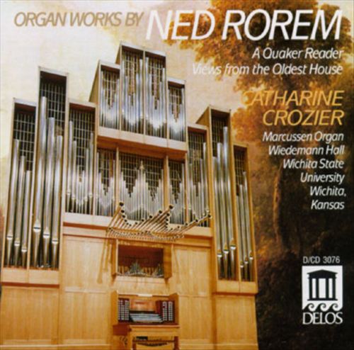 Organ Works by Ned Rorem cover art