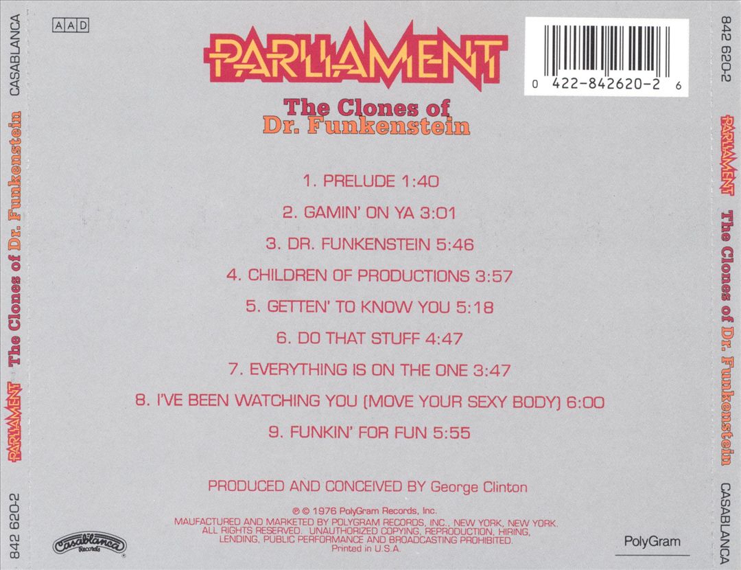 Clones of Dr. Funkenstein cover art