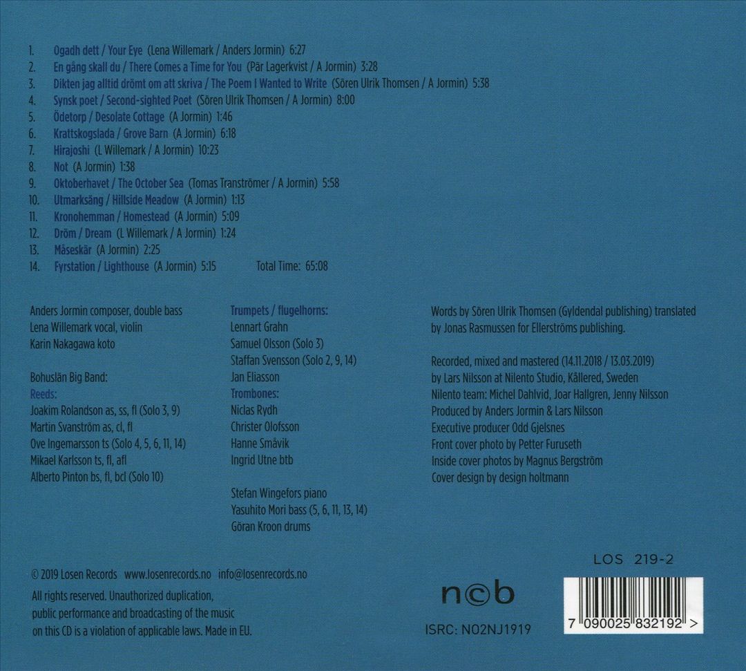 Poems for Orchestra cover art