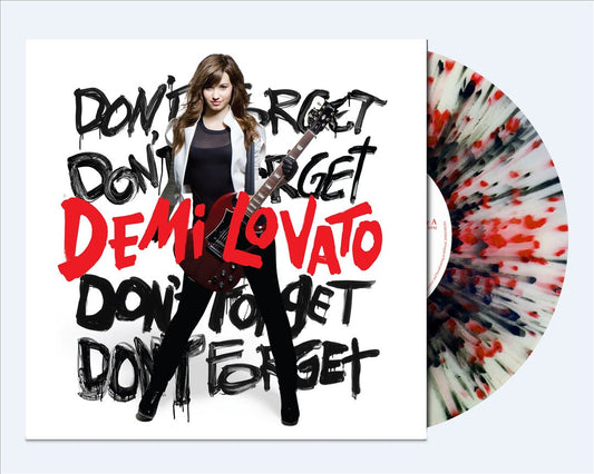 Don't Forget [Clear/Red-Black Splatter LP] cover art