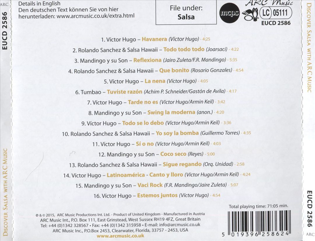Discover Salsa With Arc Music cover art