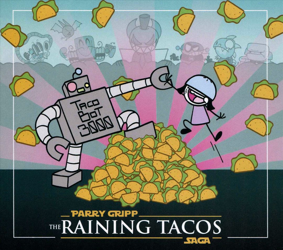 Raining Tacos Saga cover art
