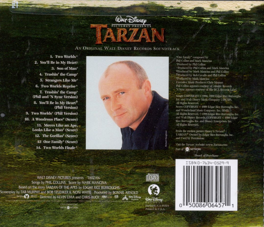 Tarzan [1999] [Original Motion Picture Soundtrack] cover art