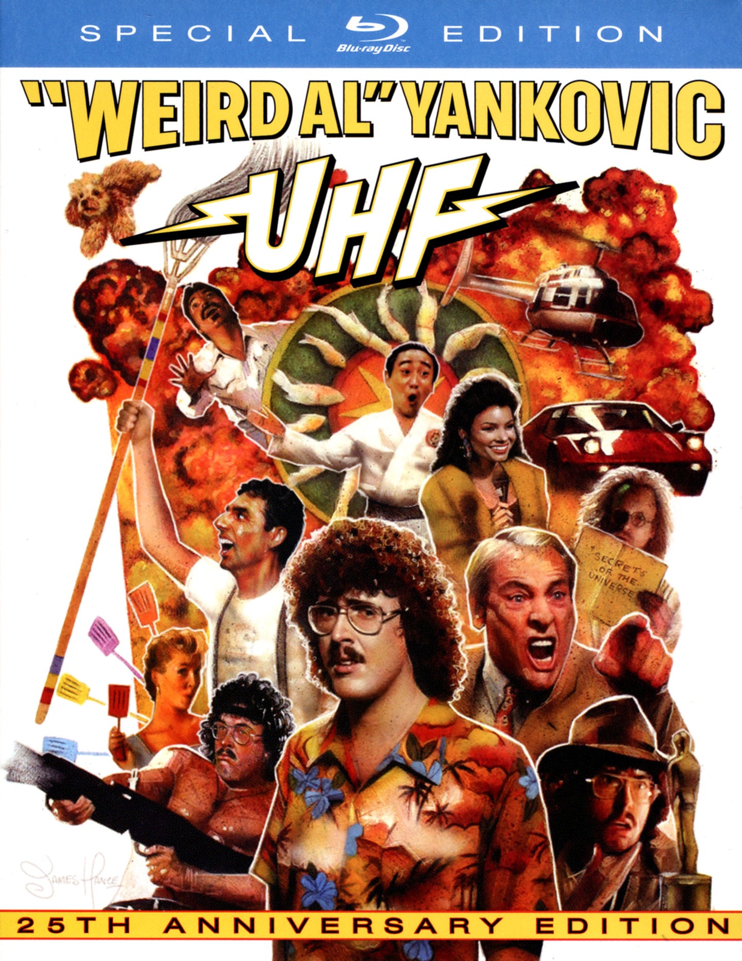 UHF [25th Anniversary Edition] [Blu-ray] cover art