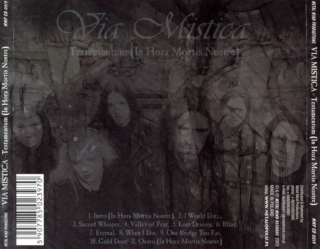 Testamentum cover art