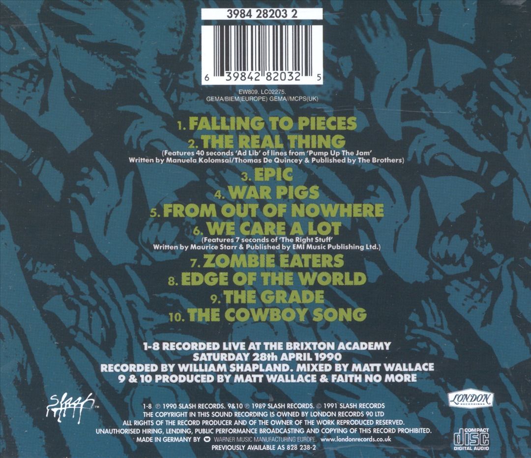 Live At The Brixton Academy cover art