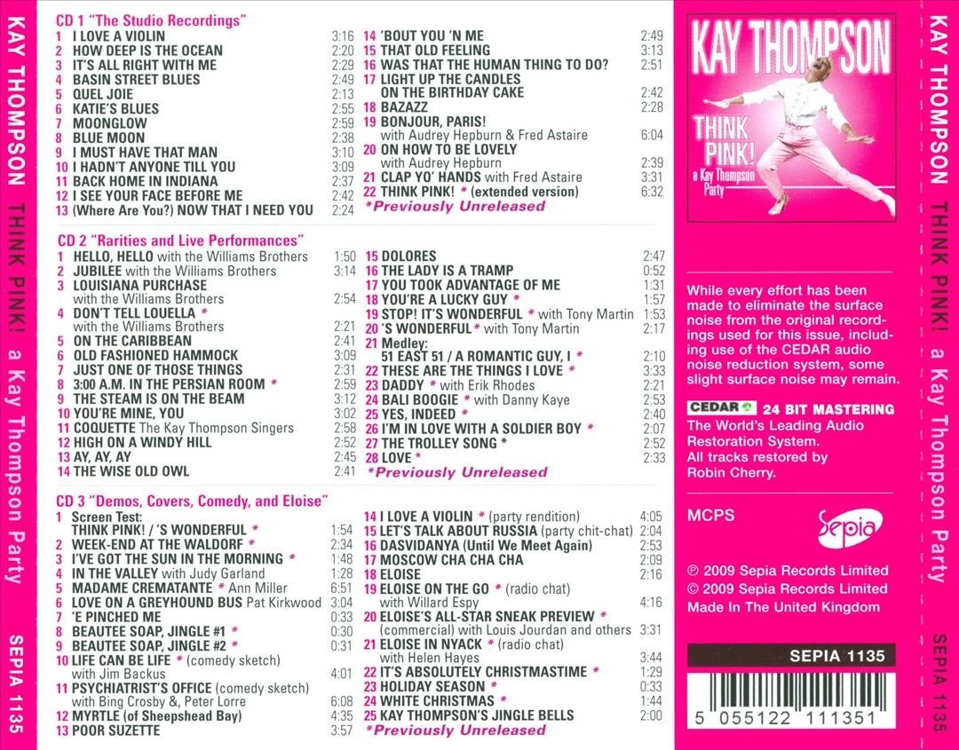 Think Pink! A Kay Thompson Party cover art