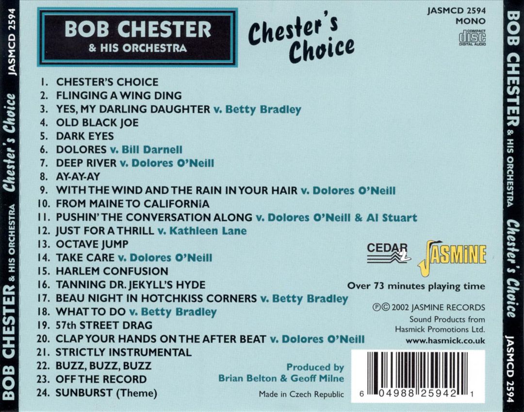 Chester's Choice cover art