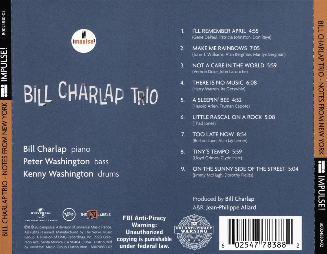 Notes From New York cover art