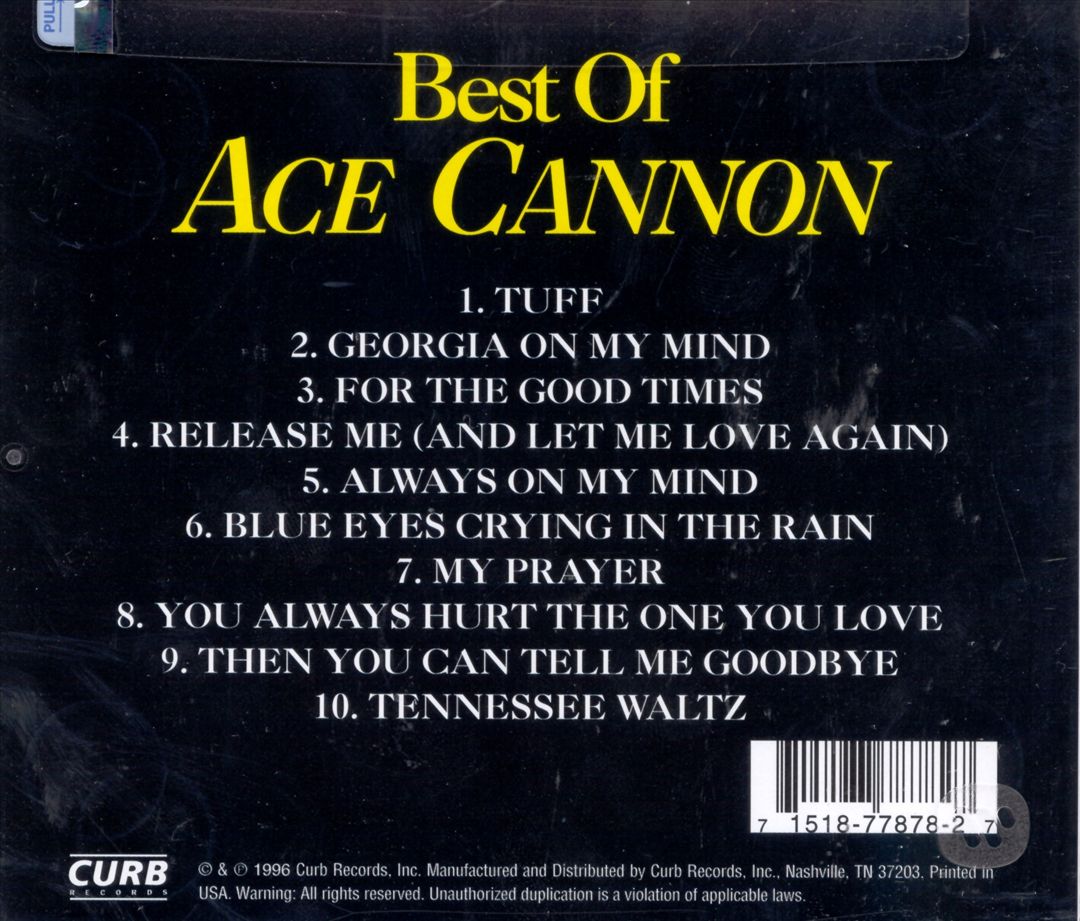 Best of Ace Cannon cover art