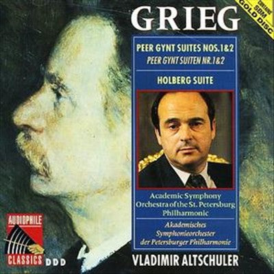 Grieg: Peer Gynt Suites Nos. 1 & 2; Holberg Suite cover art