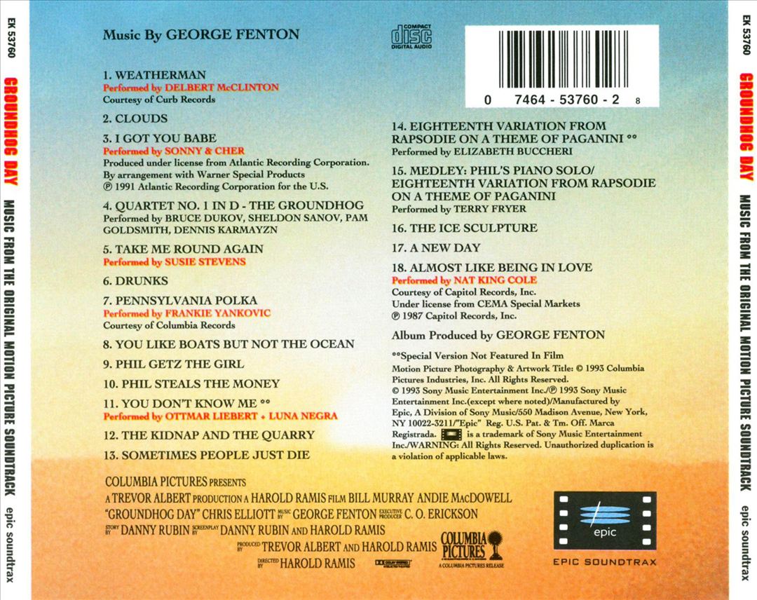 Groundhog Day cover art