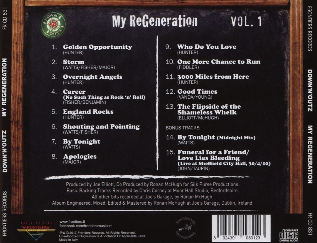 My Regeneration cover art