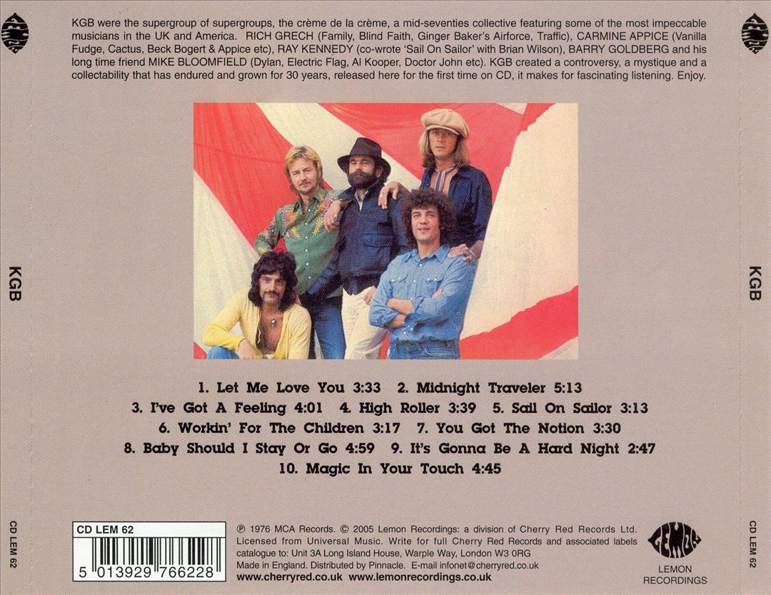 KGB cover art