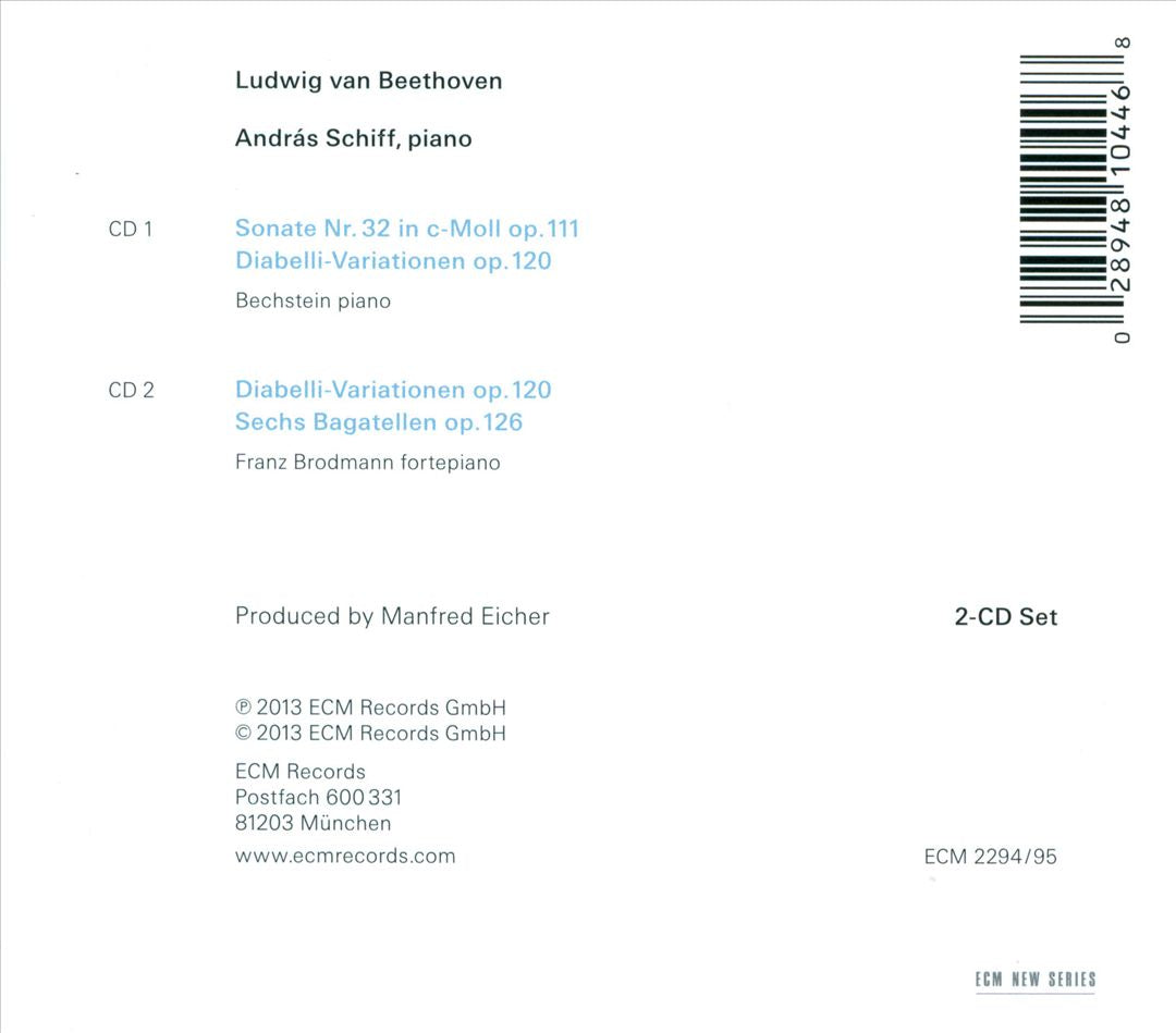 Beethoven: Diabelli-Variationen cover art