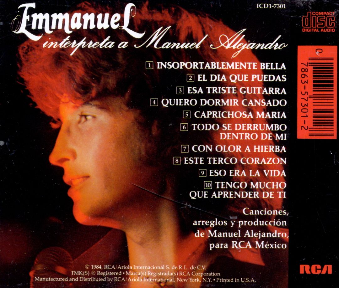 Intimamente...Emmanuel cover art