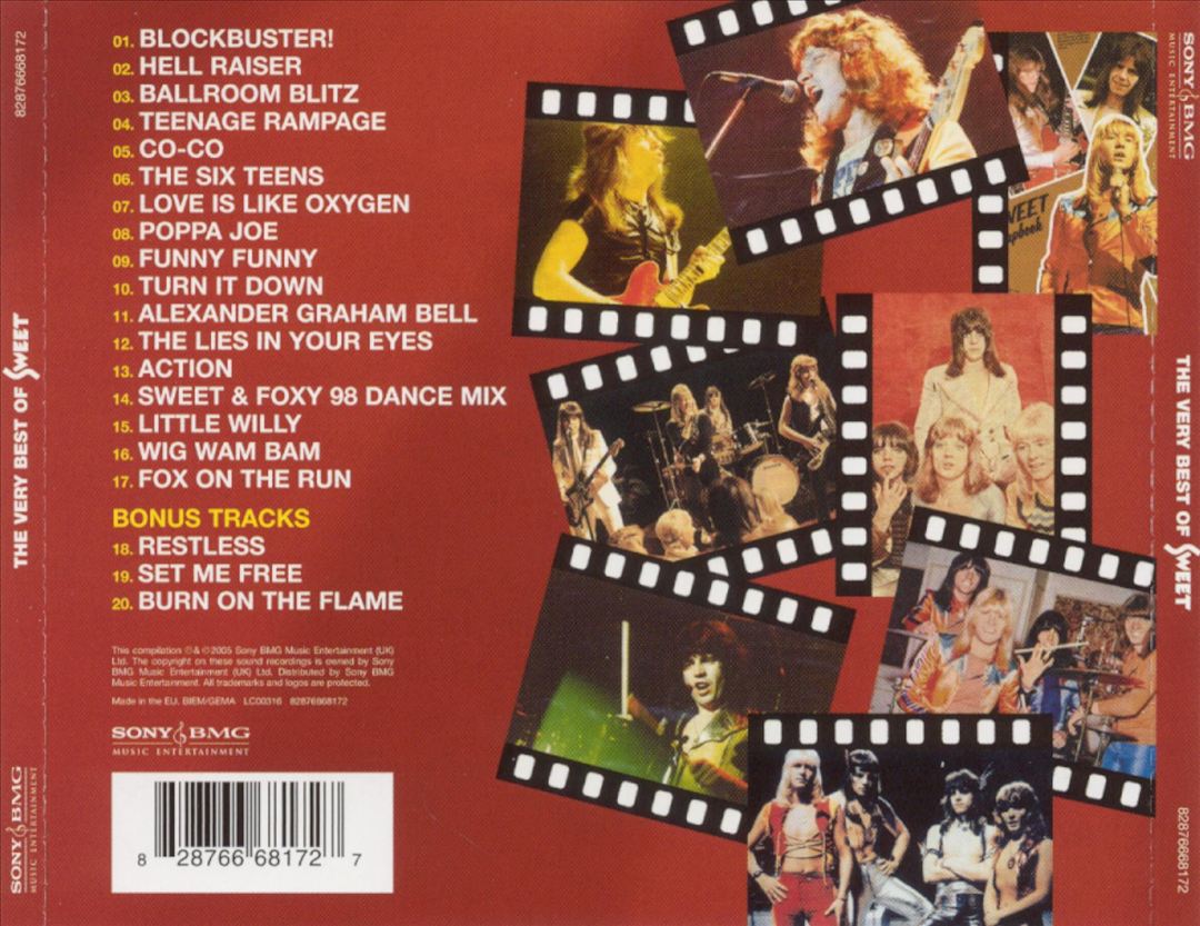 Very Best of Sweet [Sony/BMG] cover art