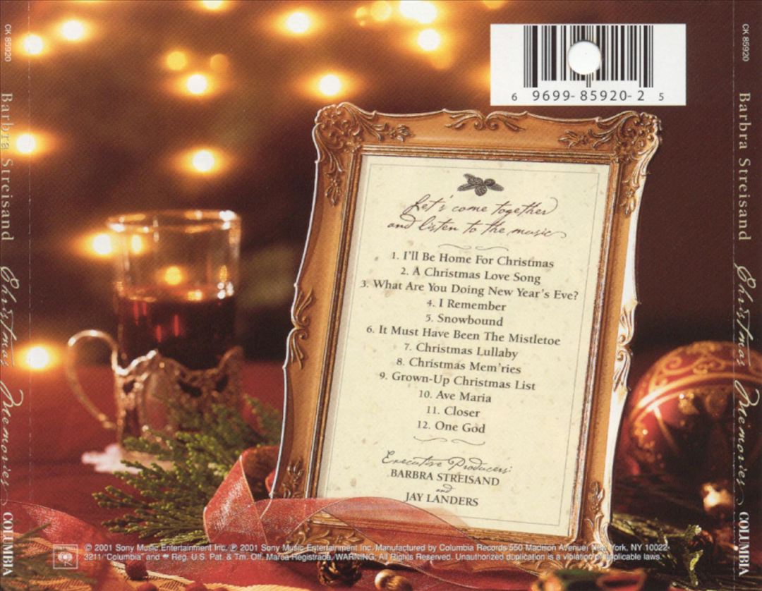 Christmas Memories cover art