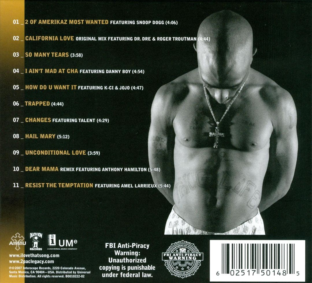 The Best of 2Pac, Pt. 1: Thug [Clean] cover art