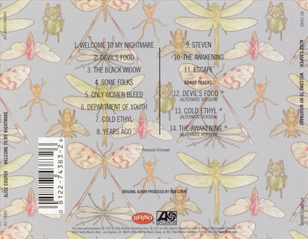 Welcome to My Nightmare [Bonus Tracks] cover art
