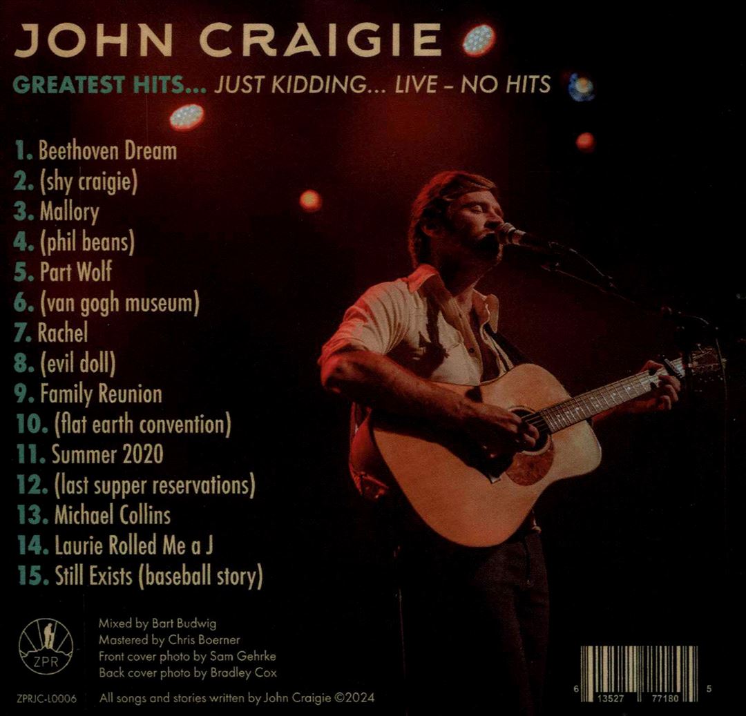 Greatest Hits Just Kidding No Hits [Live] cover art