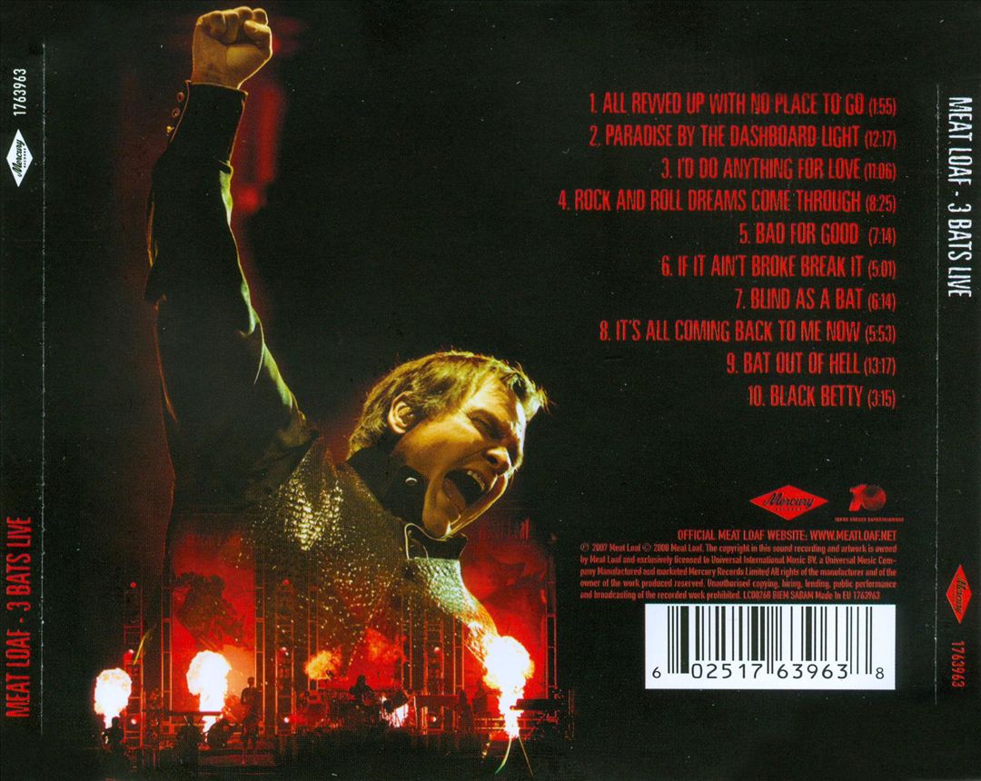 3 Bats Live cover art