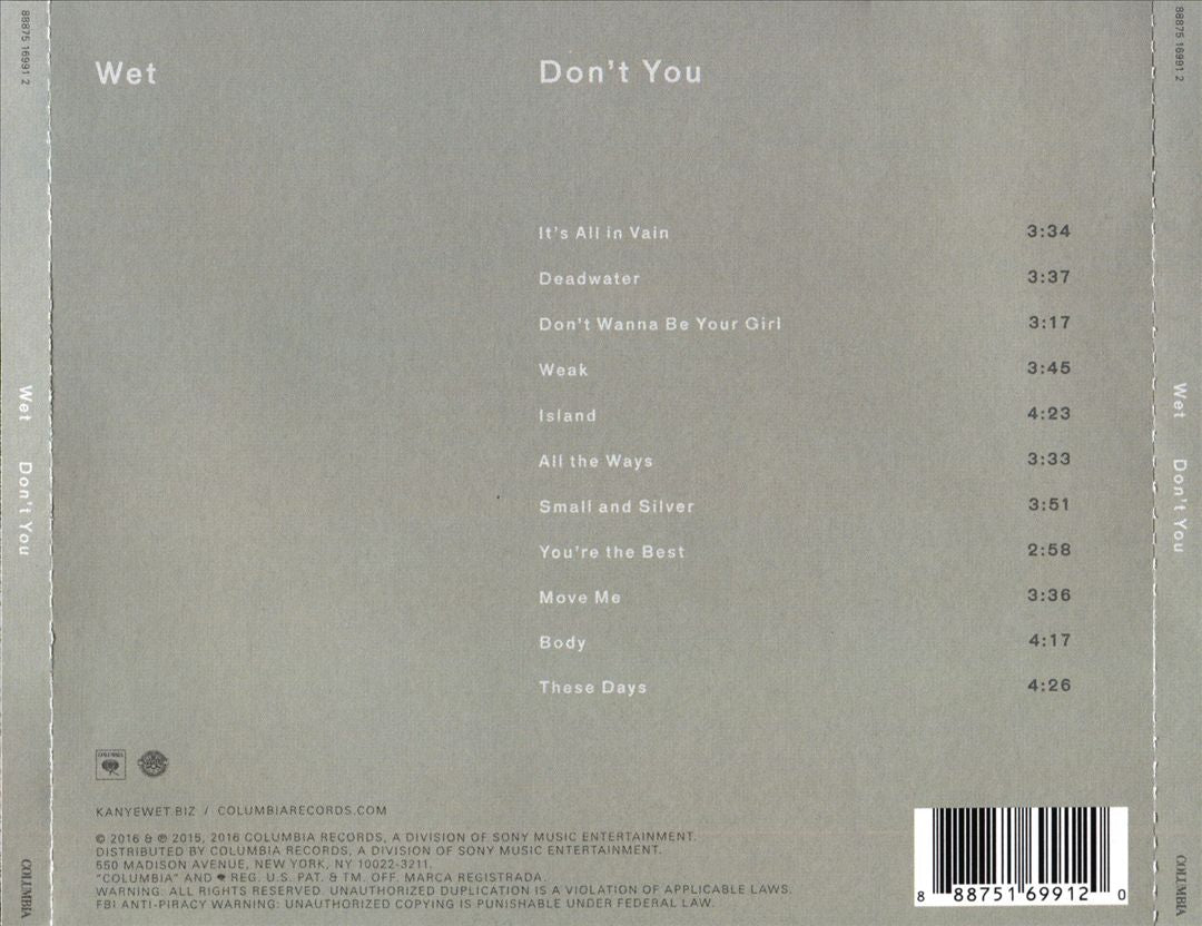 Don't You cover art