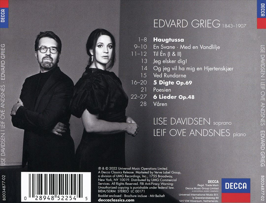 Edvard Grieg cover art