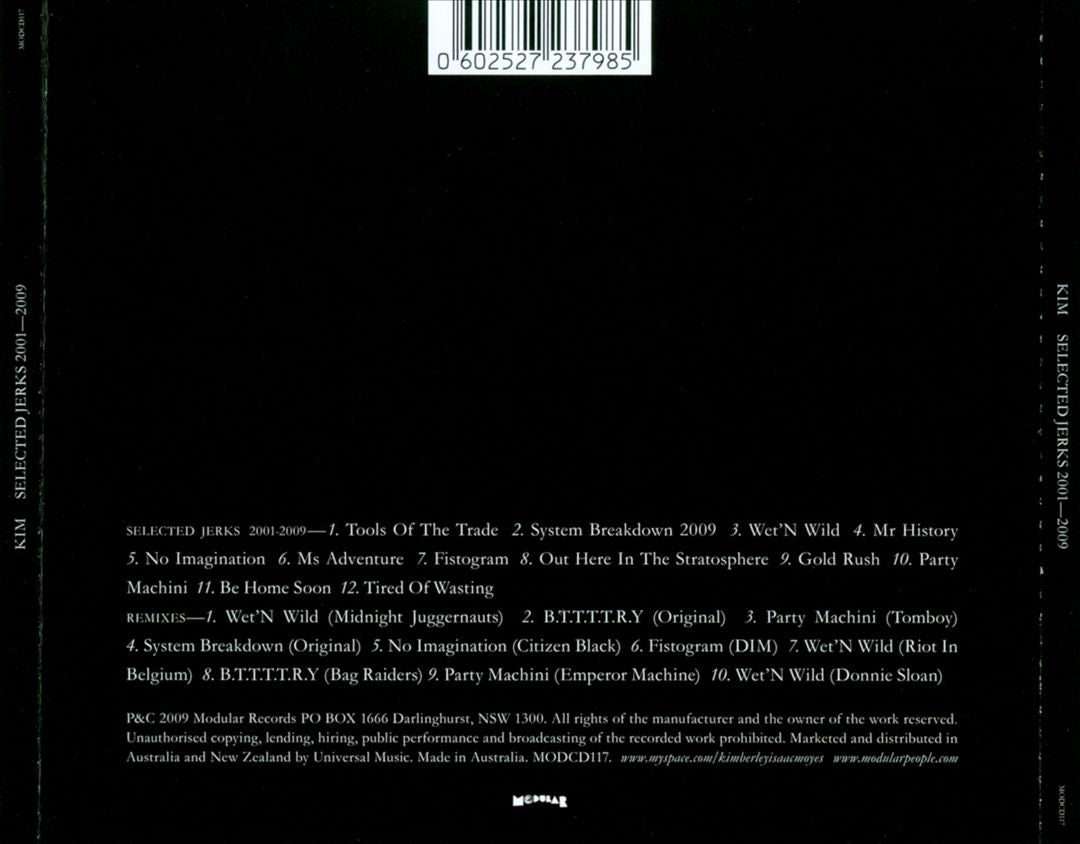 Selected Jerks cover art
