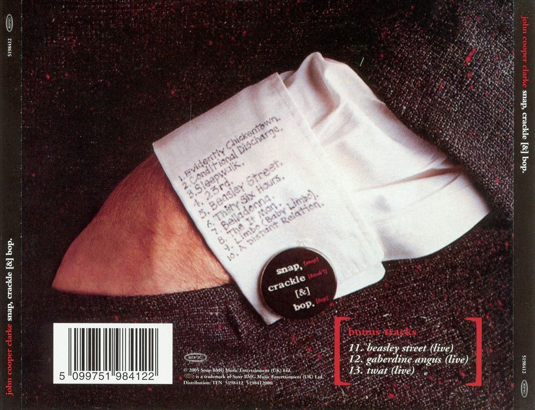 Snap, Crackle & Bop cover art