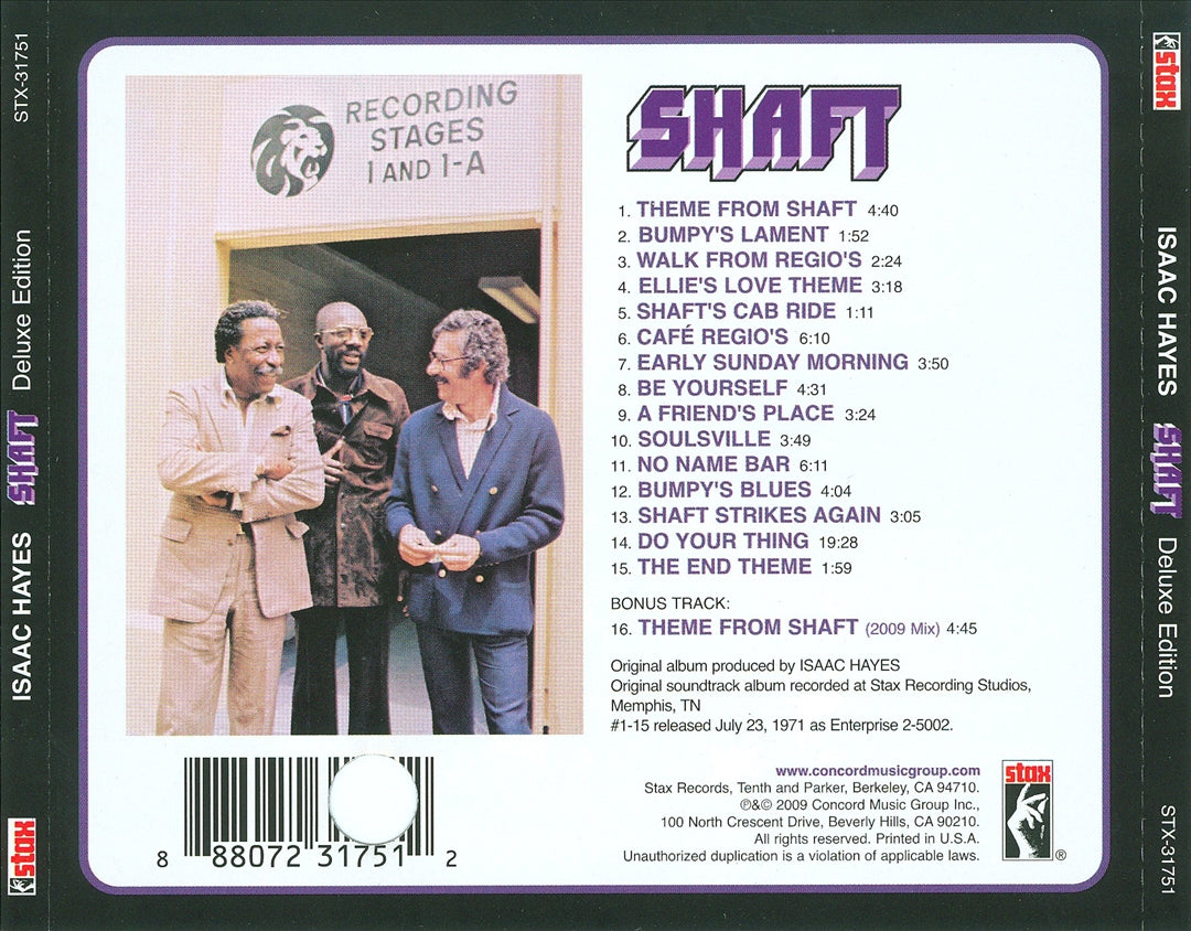 Shaft [Deluxe Edition] [Bonus Track] cover art