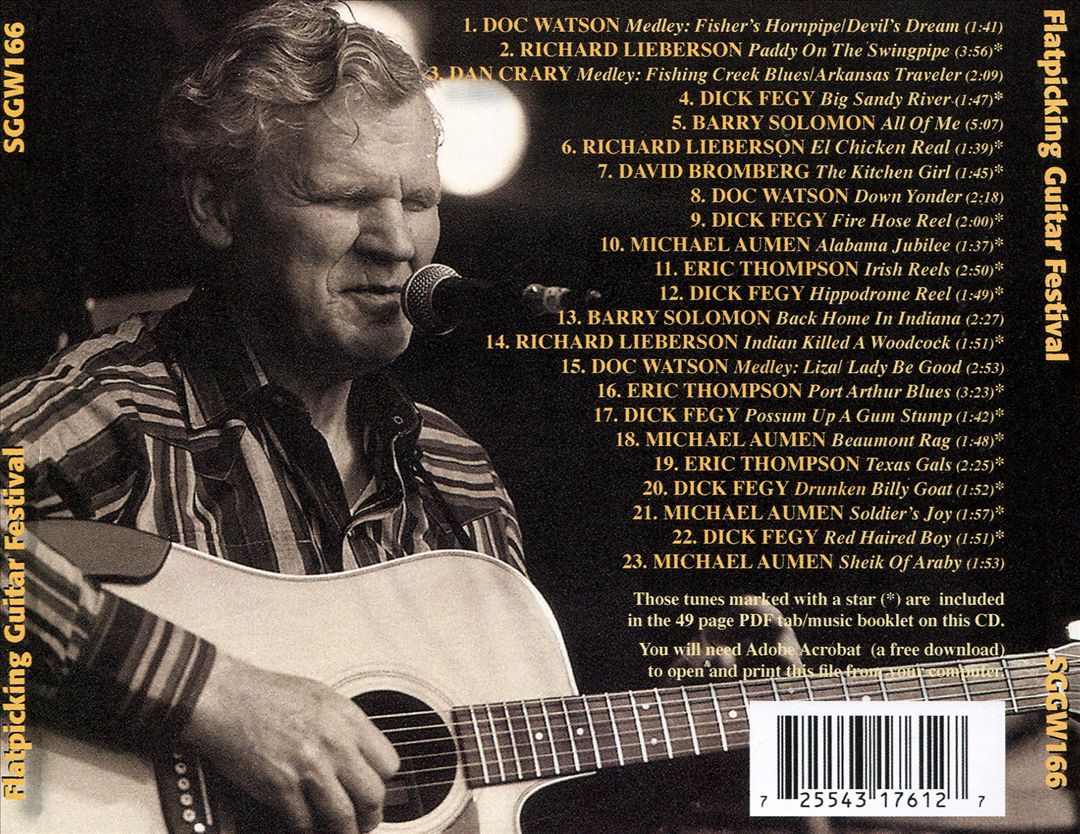Flatpicking Guitar Festival cover art