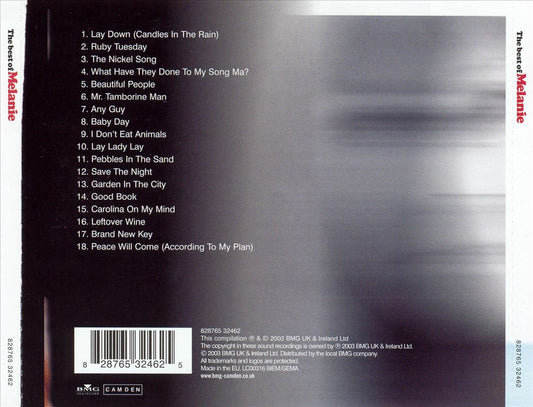 The Best of Melanie [UK Import] cover art